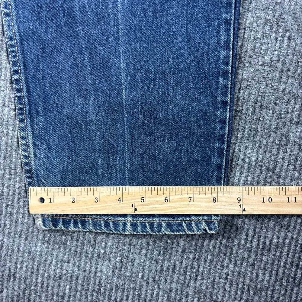Levi Strauss 550 Relaxed Fit Jeans‎ Men 38x34 Blue Y2K Vintage Black Batwing Tag